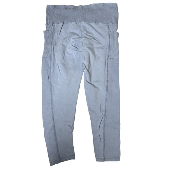 The Sweatshirt Project 1X Cotton & Spandex Blue Sweatpants USED - Picture 3 of 3